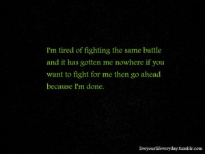 Not Worth Fighting For Quotes http://www.tumblr.com/tagged/fighting ...