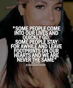 Aaliyah./Quotes. ♥