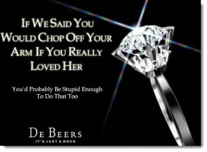 Diamonds… Best Quote & Best Ad Spoof of the Week