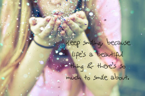 smile quotes | Tumblr | We Heart It