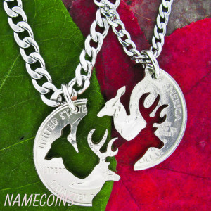 Buck and Doe Necklace, Relationship with fine STAINLESS STEEL CHAINS ...