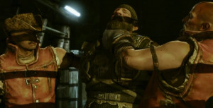 Dizzy getting taken hostage by Griffin's men.