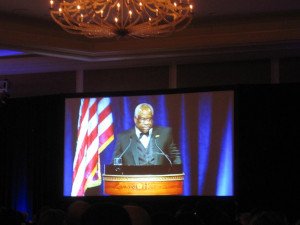 Justice Clarence Thomas, speaking last night at the annual dinner of ...