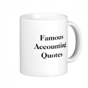 Famous Accounting Quotes - Personalisable mug