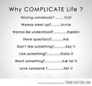 Funny photos funny complicated life quote