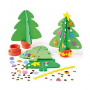 ... 3d christmas tree foam kits yellow moon 3d christmas tree foam kits