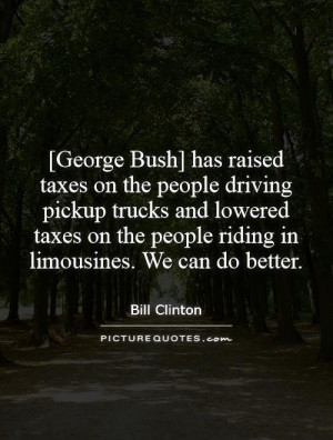 bill clinton and george bush