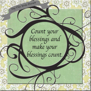 Tuesday Blessings Quotes Count your blessings
