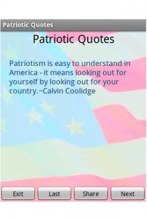 Patriotic Quotes - screenshot