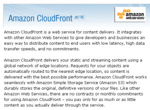 requested feature for Amazon CloudFront. — Jeff;