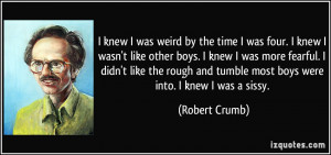 More Robert Crumb Quotes