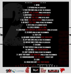 Tracklist: RondoNumbaNine – ‘Real Nigga 4 Life 2′ (Mixtape)