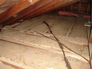 Running Electrical Wire in Attic