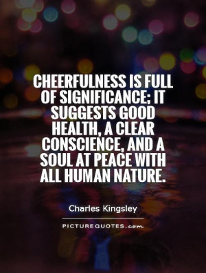 Conscience Quotes Charles Kingsley Quotes