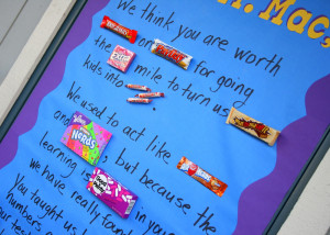 Candy Bar Thank You Sayings 