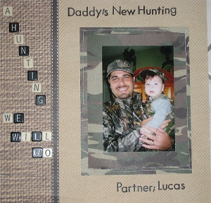 Father And Son Scrapbook Layouts