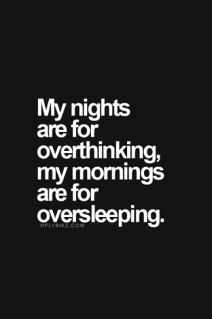 Quotes About Overthinking at Night