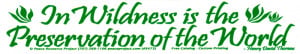 MS75 - In Wildness is the Preservation of the World - Mini-Sticker