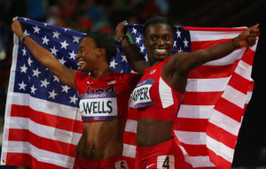 Olympic Hurdlers Dawn Harper and Kellie Wells Talk About Teammate Lolo ...