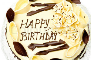 Happy Birthday Chocolate Cakes with Quotes