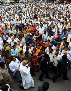 The Hindu Andhra Pradesh Chief Minister K. Rosaiah at a condolence ...