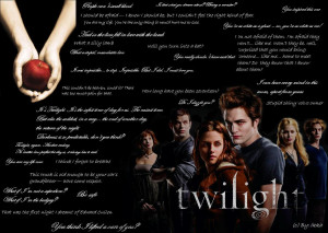 Twilight Quotes Wallpaper by Eriichan