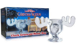 National Lampoons Christmas Vacation Marty Moose Glass Eggnog Moose ...
