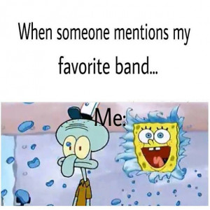 band, funny, nirvana, quote, spongebob, true