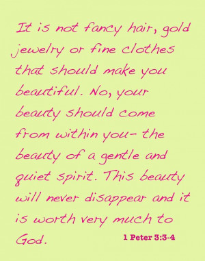 bible quotes about beauty