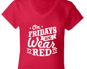 Wear Red, Red Friday TShirt, Army, Air Force, Marines, Navy, Military ...