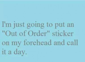 We all have one of those days!