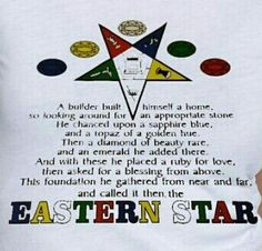 Order of The Eastern Star: 5 Jewels equal The Foundation ...
