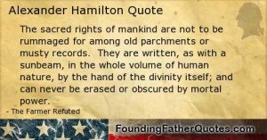 Quotes by Alexander Hamilton
