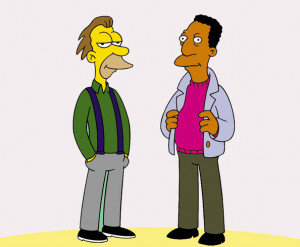 Lenny & Carl, 'The Simpsons'