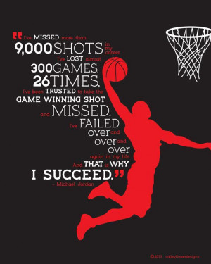 Typographic Poster Michael Jordan Quote by CalleyFlower on Etsy, $15 ...