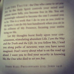 Daily Devotion, just wanted to share...