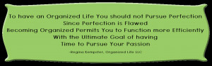Organized Life LLC | Regina Kempster