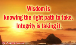 Choosing The Right Path Quotes The right path to take