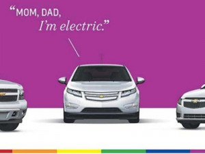 Car Coming Out Of The Closet Chevy Gay Pride Ad Has Electric