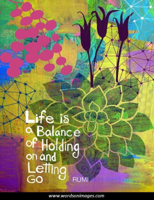 Rumi quotes on li...