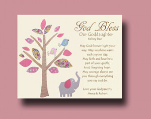 gift Gift for Goddaughter Personalized gift for Goddaughter Gift