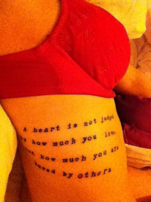 New Tattoo ^_^ Quote from the Wizard of Oz, the film that got me into ...