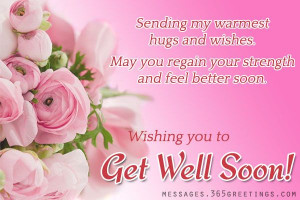 Get Well Soon Messages And Get Well Soon Quotes - Messages, Wordings ...