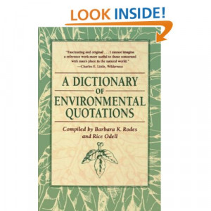 Best Environmental Quotes