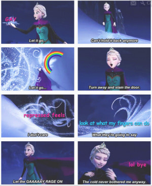 Frozen is about argumentation theory!