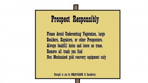 Promoting Responsible Prospecting