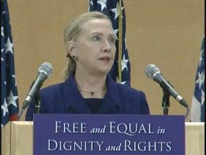 Przemowa Hillary Clinton w ONZ w sprawie praw osób homoseksualnych
