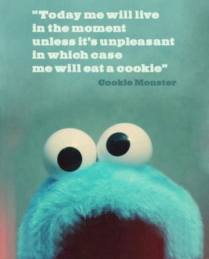 Sometimes it's ok to eat a cookie to get through tricky situations ...