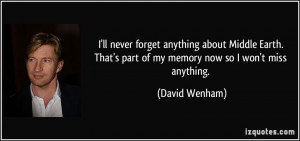 More David Wenham Quotes