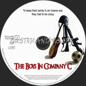 The Boys in Company C dvd label